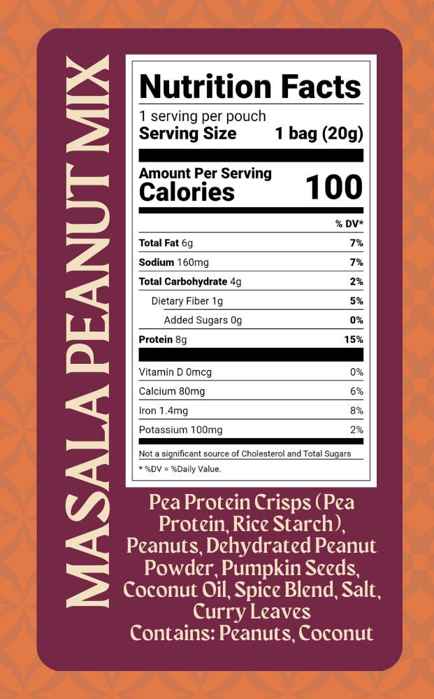 Masala Peanut Mix